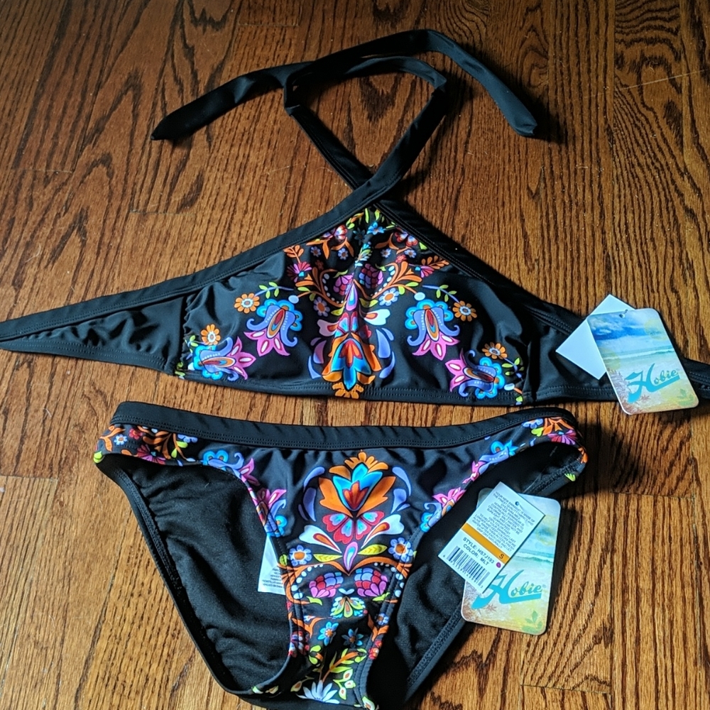 NWT hobie multicolor bikini